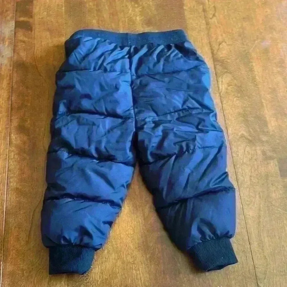 Navy  puffer pants - Picture 3 of 3